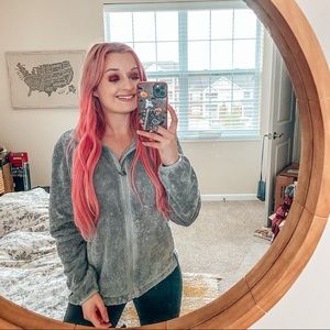 The North face army green jacket medium